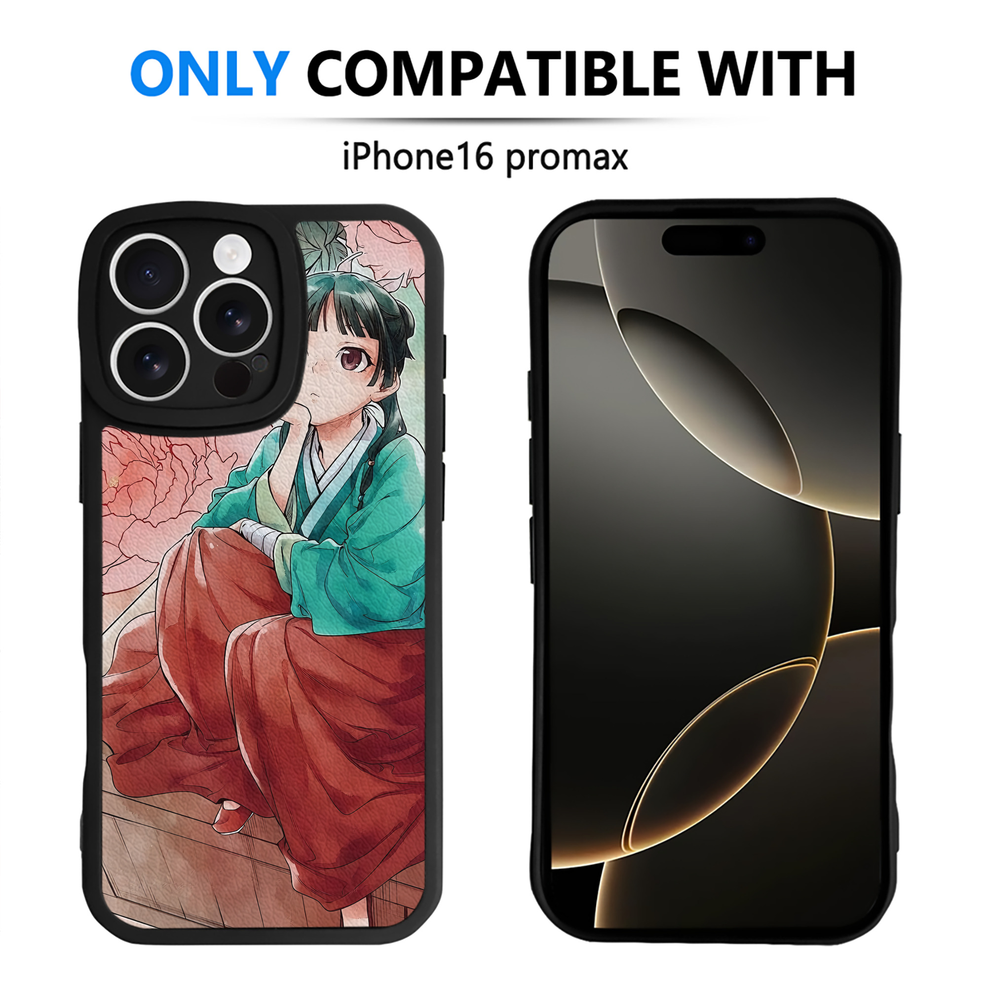 薬屋のひとりごと The Apothecary Diaries 【iPhone 16シリーズ対応】シリコンスマホケース（レザー調） 材質：シリコン